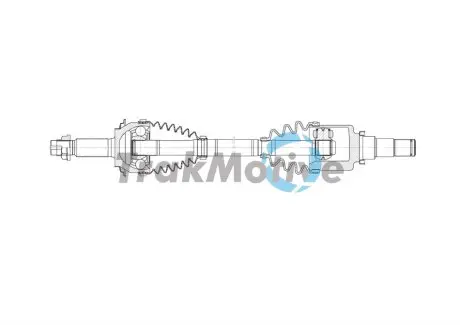 TRAKMOTIVE TOYOTA Напіввісь передн. прав. YARIS (P13) 1.3 11-17 Trakmotive 30-2068 Купити в Україні