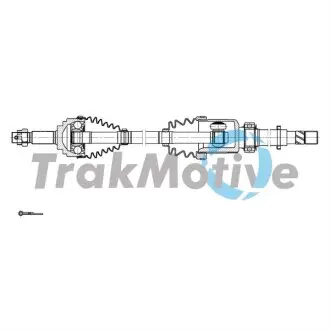 TRAKMOTIVE NISSAN Напіввісь передн. прав. NOTE (E12) 1.5 dCi 13-16 Trakmotive 30-2137 Купити в Україні