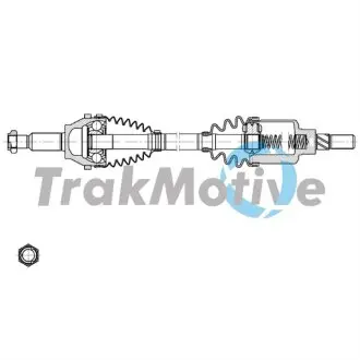 TRAKMOTIVE RENAULT піввісь задн.Duster 4X4 Trakmotive 30-2140