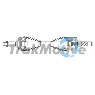 TRAKMOTIVE DACIA Напіввісь передн. лів. DUSTER (HS) 1.5 dCi 4x4 10-18, RENAULT Trakmotive 30-2147 Купити в Україні