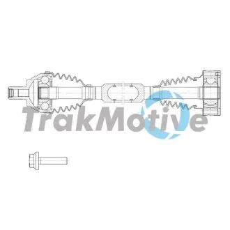 TRAKMOTIVE SEAT Напіввісь передн. прав. ATECA (KH7, KHP) 1.6 TDI 16-, SKODA SUPERB III (3V3) 1.6 TDI 15-, VW PASSAT B8 1.6 TDI 14 Trakmotive 30-2158 Купити в Україні