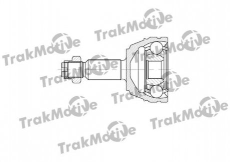 FORD Шрус наружный к-кт 30/25 зуб. ESCORT CLASSIC Turnier (ANL) 1.8 TD 99-00 Trakmotive 40-0157