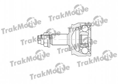 ALFA ROMEO Комплект шарніра приводу GIULIETTA 1.6 JTDM 10-16 Trakmotive 40-0555 (фото 1)