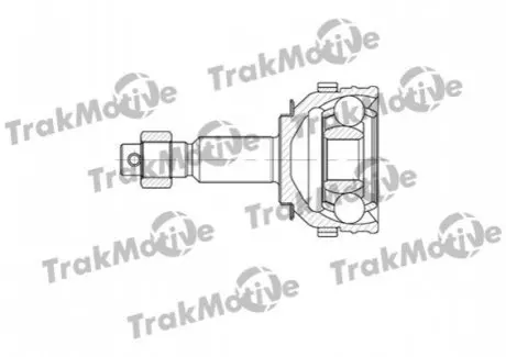 ШРКШ (зовнішній) Chrysler Voyager 95-08 (26z/32z/54mm/160mm) (+ABS 47z) Trakmotive 40-0558 Купити в Україні