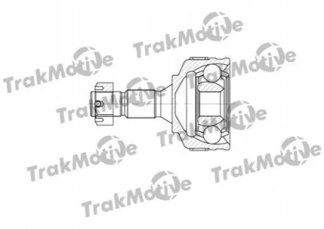 ШРКШ (зовнішній) Citroen Xsara 1.8/D/1.9D 98-//Berlingo 2.0HDI 99- (25x34x134x29T) (+ABS)) Trakmotive 400561 Купити в Україні