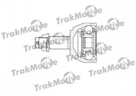 TRAKMOTIVE CITROEN ШРКШ зовнішній к-кт 27/28 зуб. C8 2.0 HDi 02-, C8 2.0 HDi 135 06 Trakmotive 40-0578 Купити в Україні