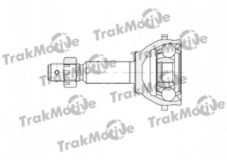 ШРКШ (зовнішній) Ford Transit 2.0DI 00-03 (28x26x184.5x48T) (+ABS) Trakmotive 400582 (фото 1)
