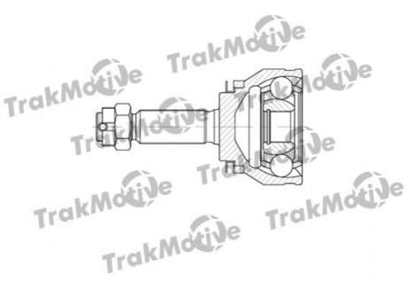 HYUNDAI ШРКШ зовнішній к-кт 25/25 зуб (з ABS Matrix 1.5CRDI 04- Trakmotive 40-0585 (фото 1)