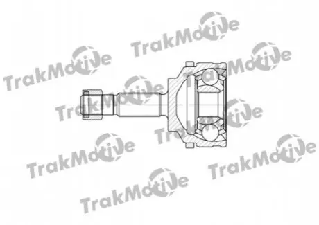 ШРКШ (зовнішній) Renault Kangoo 1.9D (21x30x144.5x26T) (+ABS) Trakmotive 400599 Купити в Україні