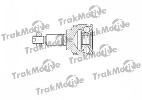 TRAKMOTIVE SUZUKI ШРУс наружный с ABS 25/29 зуб. к-кт Swift 05 Trakmotive 40-0605 Купити в Україні