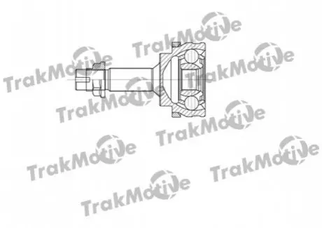 TRAKMOTIVE TOYOTA ШРКШ зовнішній з ABS к-кт 24/22 зуб. Yaris 1.3 99-05 Trakmotive 40-0609 Купити в Україні