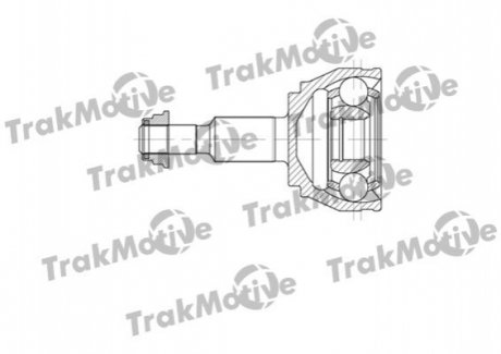 VW ШРКШ внешний к-кт 38 зуб. TOUAREG (7LA, 7L6, 7L7) 2.5 R5 TDI 03-10 Trakmotive 40-0611