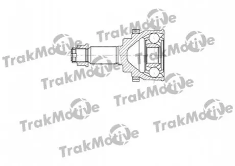 TRAKMOTIVE SUZUKI ШРКШ зовнішній з ABS к-кт 25/29 зуб. LIANA 1.3 02 Trakmotive 40-0614 Купити в Україні