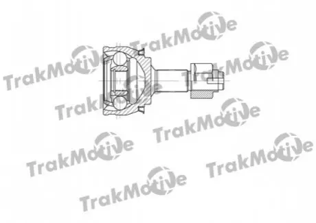 TRAKMOTIVE FIAT ШРКШ зовнішній 22/27 зуб. Punto 1,2 03-, Grande Punto 1,2 05-, OPEL Corsa 1,0-1,2 06 Trakmotive 40-0616 Купити в Україні