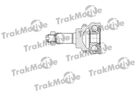 TRAKMOTIVE SUBARU Шрус наружный с ABS к-кт 28/25 зуб. JUSTY III (G3X) 1.3 03-, SUZUKI IGNIS I (FH) 1.5 03-05 Trakmotive 40-0620 Купити в Україні