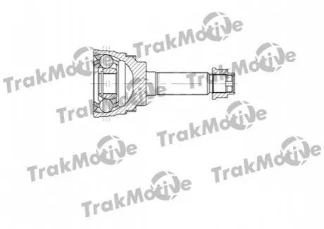 TRAKMOTIVE DAEWOO ШРКШ зовнішній к-кт 23/19 зуб. Matiz 0.8 Trakmotive 40-0621 Купити в Україні