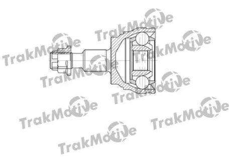 ШРКШ (зовнішній) MB M-class (W164)/GL-class (X164) 06-11 (30x37x156) Trakmotive 40-0670 Купити в Україні