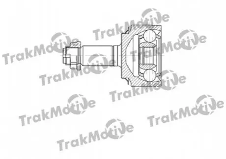 TRAKMOTIVE HONDA Шрус наружный к-кт 32/30 зуб. CR-V III (RE_) 2.0 i-VTEC 4WD (RE5, RE2) 06-12 Trakmotive 40-0677 Купити в Україні