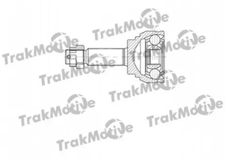 TRAKMOTIVE HYUNDAI ШРКШ внутрішній к-кт 25/22 зуб. ACCENT 00 Trakmotive 40-0682 Купити в Україні