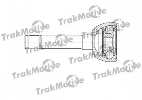 TRAKMOTIVE NISSAN Шрус наруж. к-кт 31/27 зуб. PATROL GR IV 4.2 D 88-97, PATROL III/2 Station Wagon (W260) 2.8 TD 89-95 Trakmotive 40-0692 Купити в Україні