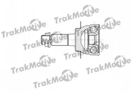 TRAKMOTIVE SUZUKI ШРКШ наружный к-кт 28/29 зуб. SX4 1,5-1,6 06- Trakmotive 40-0701 Купить в Украине