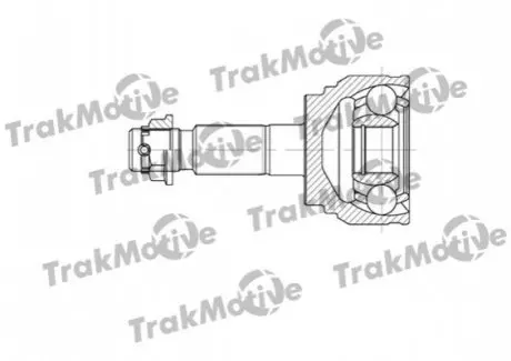 TRAKMOTIVE TOYOTA ШРКШ зовнішній к-кт 29/30 зуб. Hilux 2,5-3,0 01 Trakmotive 40-0705 Купити в Україні