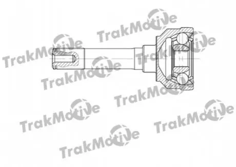 TRAKMOTIVE LAND ROVER ШРКШ зовнішній з ABS к-кт 24/32 зуб. Defender, Diskovery Trakmotive 40-0717 Купити в Україні