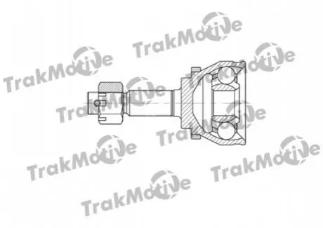 TRAKMOTIVE NISSAN ШРКШ зовнішній з ABS к-кт 27/35 зуб. ALMERA II 2.2 Di 00-03, ALMERA II Hatchback (N16) 2.2 Di 00-03 Trakmotive 40-0719 Купити в Україні