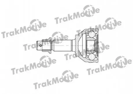 ШРКШ (зовнішній) Nissan Qashqai 1.5dCi/X-Trail 2.0/2.5 07-13 (29x35x161mm)(к-кт) Trakmotive 400723 Купити в Україні