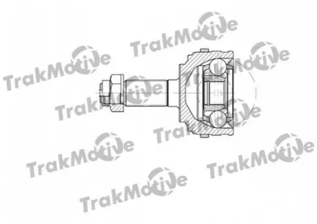 TRAKMOTIVE HONDA К-кт ШРКШ зовніш. CR-V I (RD) 2.0 16V 4WD (RD1, RD3) 95-01 Trakmotive 40-0724 Купити в Україні