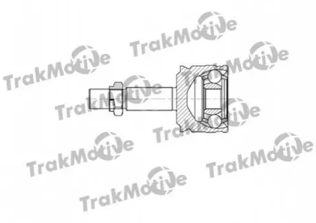 ШРКШ (зовнішній) Mitsubishi Colt VI/Smart Forfour 1.1-1.5 04-12 (25z/21z/54) Trakmotive 40-0725 Купити в Україні