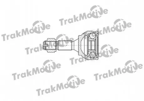 TRAKMOTIVE CITROEN ШРКШ зовнішній к-кт 20/21 зуб. C2 1.1 03-12, C2 1.4 06-09 Trakmotive 40-0732 Купити в Україні
