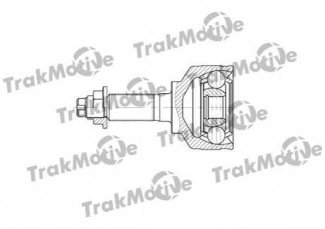 KIA Шрус внешний Sorento 2,5CRDi 06- (28 и 25 зуб.) Trakmotive 40-0733 (фото 1)