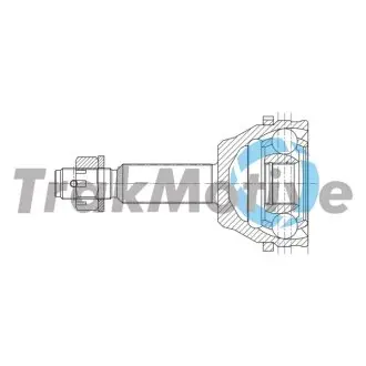 ШРКШ (зовнішній) Ford Transit 2.2 TDCi 06-11 (28x31x202x48T) (+ABS) Trakmotive 40-0933 Купити в Україні