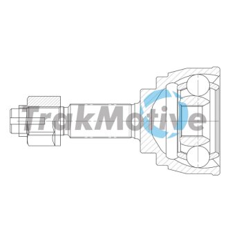 NISSAN К-кт ШРКШ MICRA IV (K13K, K13KK) 1.2 10-15, TIIDA (C11) 1.6 07-11 Trakmotive 40-0952