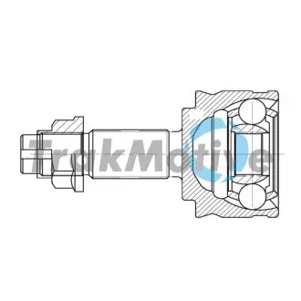 TRAKMOTIVE FIAT К-кт ШРКШ PANDA VAN 1.2 LPG 12 Trakmotive 40-0954 Купить в Украине