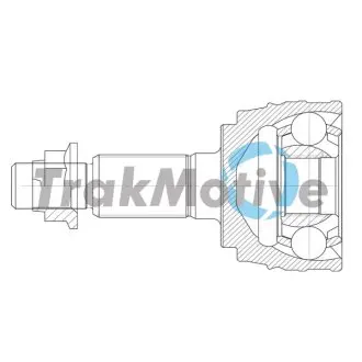 ШРКШ (зовнішній) Audi Q7/VW Touareg 3.0TDI/4.2 V8 04-18 (30x28x166) Trakmotive 40-0970 Купить в Украине