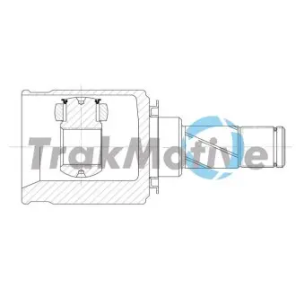 TRAKMOTIVE OPEL К-кт ШРШ внутріш. CORSA D (S07) 1.2 09-14 Trakmotive 45-0309 Купить в Украине