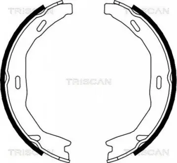 Колодки ручника MB C-class (W204/C204) 07- /E-class (A207/C207) 09- (164x25) (к-кт) TRISCAN 810023029 Купити в Україні