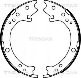 Гальмівні колодки TRISCAN 810040007 (фото 1)