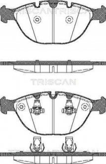 Колодки гальмівні передні TRISCAN 811011011
