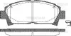Гальмівні колодки 811013014
