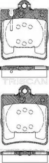 Колодки гальмівні (задні) MB C-class (W203) 00-07/E-class (W210) 96-02 TRISCAN 811023027 Купити в Україні