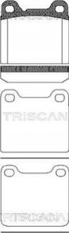 Колодки тормозные дисковые - 8110 27007 (2701662, 270166, 271336) TRISCAN 811027007