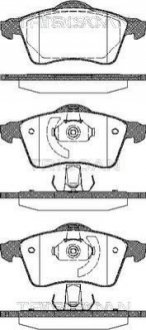 Колодки гальмівні дискові - 8110 29013 (7D0698151, 7D0698151E) TRISCAN 811029013