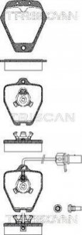 Тормозные колодки передние TRISCAN 811029031 (фото 1)