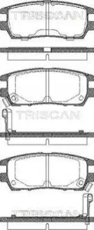 Колодки гальмівні (задні) Mitsubishi Pajero 90-01/ L400 94-05 TRISCAN 811042003 Купити в Україні