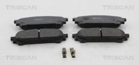Колодки гальмівні (задні) Subaru Impreza 99-/Forester 02-12/Saab 9-2X 04-06 TRISCAN 811068188 Купити в Україні