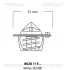 Фото Термостат Hyundai H-1/H100/Pony 1.3-2.4 85-04 TRISCAN (8620 11582) зображення 1