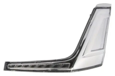 Лампа сигналу повороту переднього Лів (колір скла: хром, LED) RVI T 01.13 TRUCKLIGHT CLRV005L